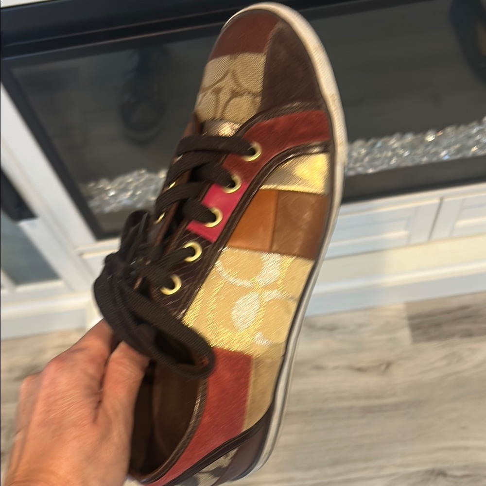 Coach Patchwork Sneakers - Picture 4 of 5